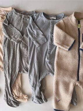 Lot of onesies featuring baby gap